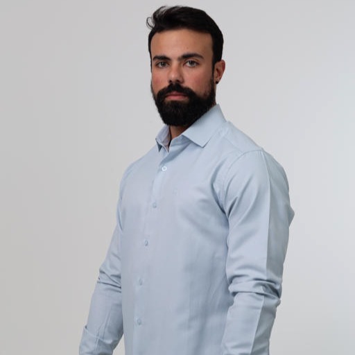 Camisa Social M/L Dobby Mistura Intima Slim Fit 127103