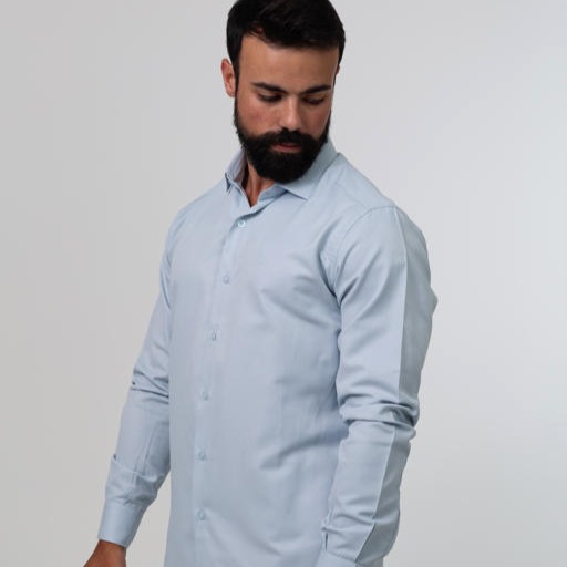 Camisa M/L Dobby Maquinetada 127133